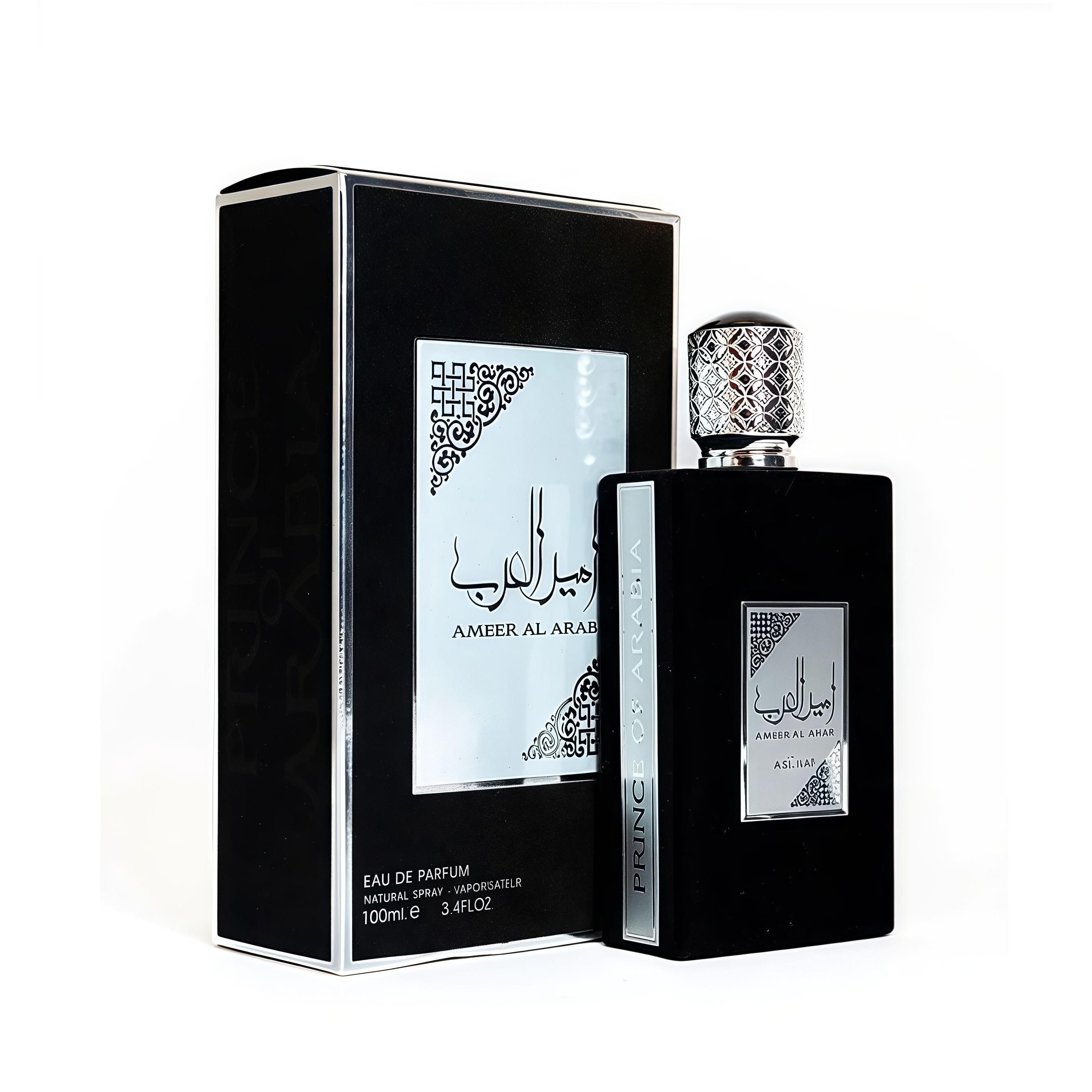 PERFUME AMEER AL ARAB (PRINCIPE DE ARABIA) - LATTAFA - una fragancia para hombre, oriental amaderada - una fragancia sofisticada y elegante con una gran profundidad en sus notas.