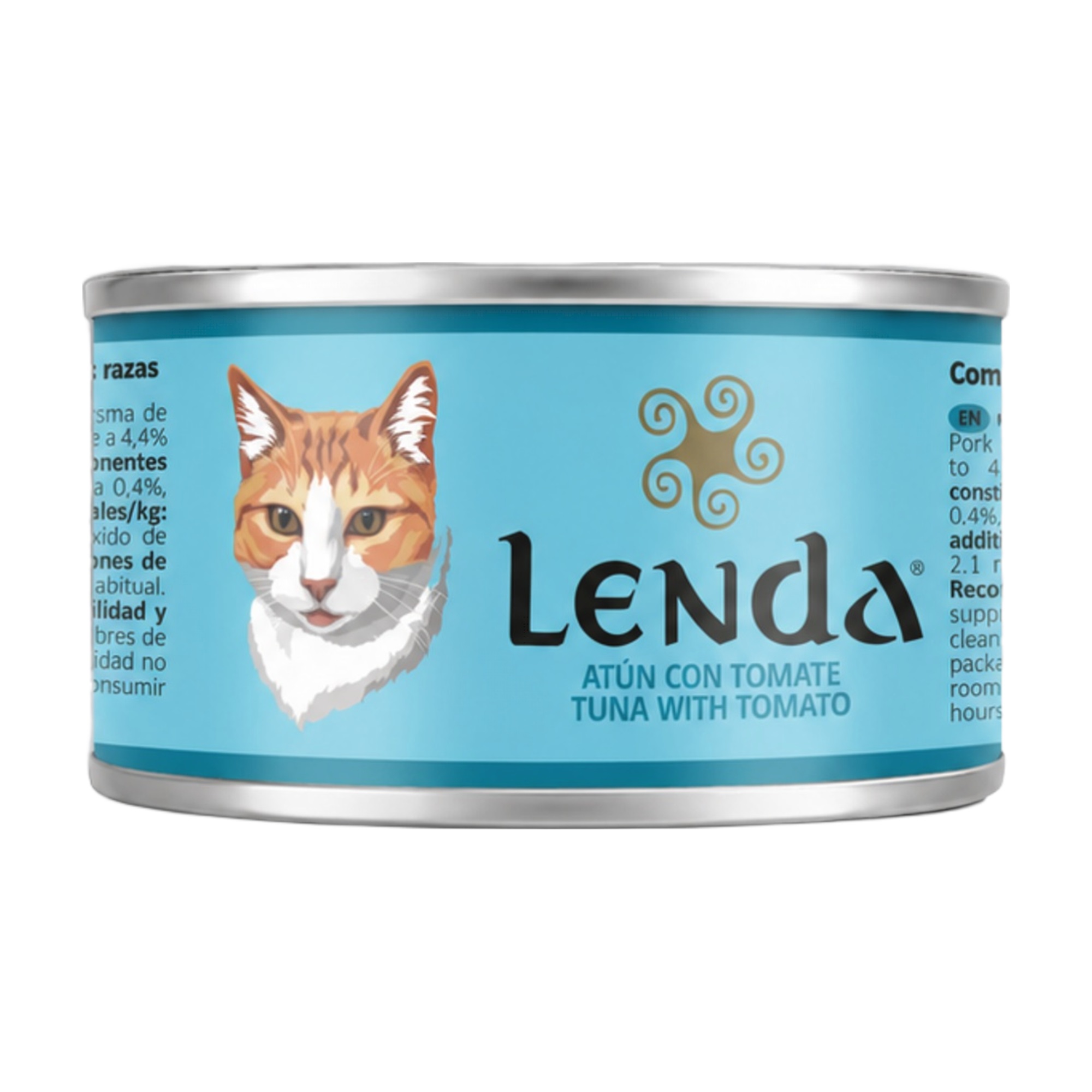 Lenda DELICAT Bocaditos en Salsa para Gatos - Comida Humeda de Filetes de Atun con Tomate - Alimento Completo y Natural para Todas Las Razas - Comida Blanda para Gatos