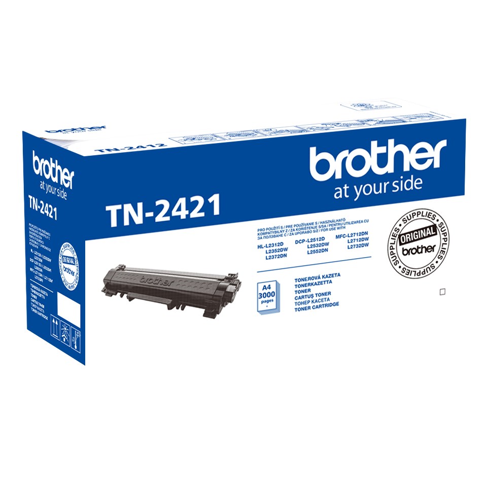Tóner negro BROTHER TN2421=TN-2421