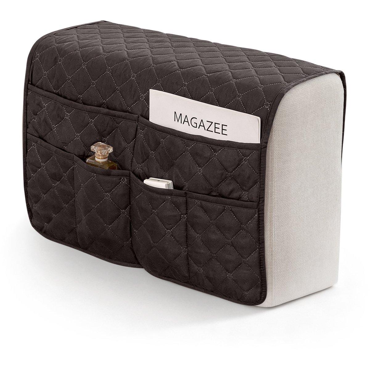 Om Home Funda para reposabrazos de sofá - 50*90cm - Funda extraíble para reposabrazos de muebles - Funda protectora para sofá con bolsa de almacenamiento - Funda para sillón adecuada para la sala de estar - Con bolsillo de almacenamiento - Resistente a sa