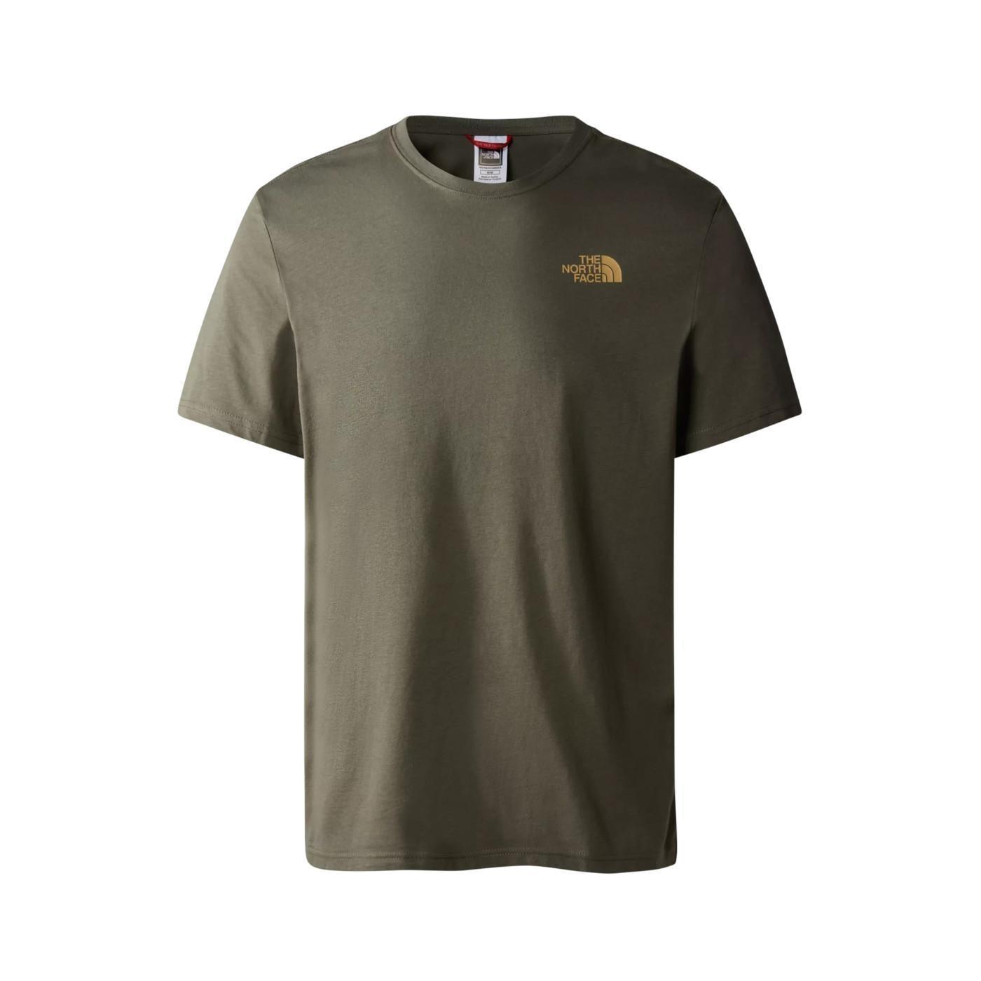 Camiseta Hombre THe North Face Red Box Celebration Verde