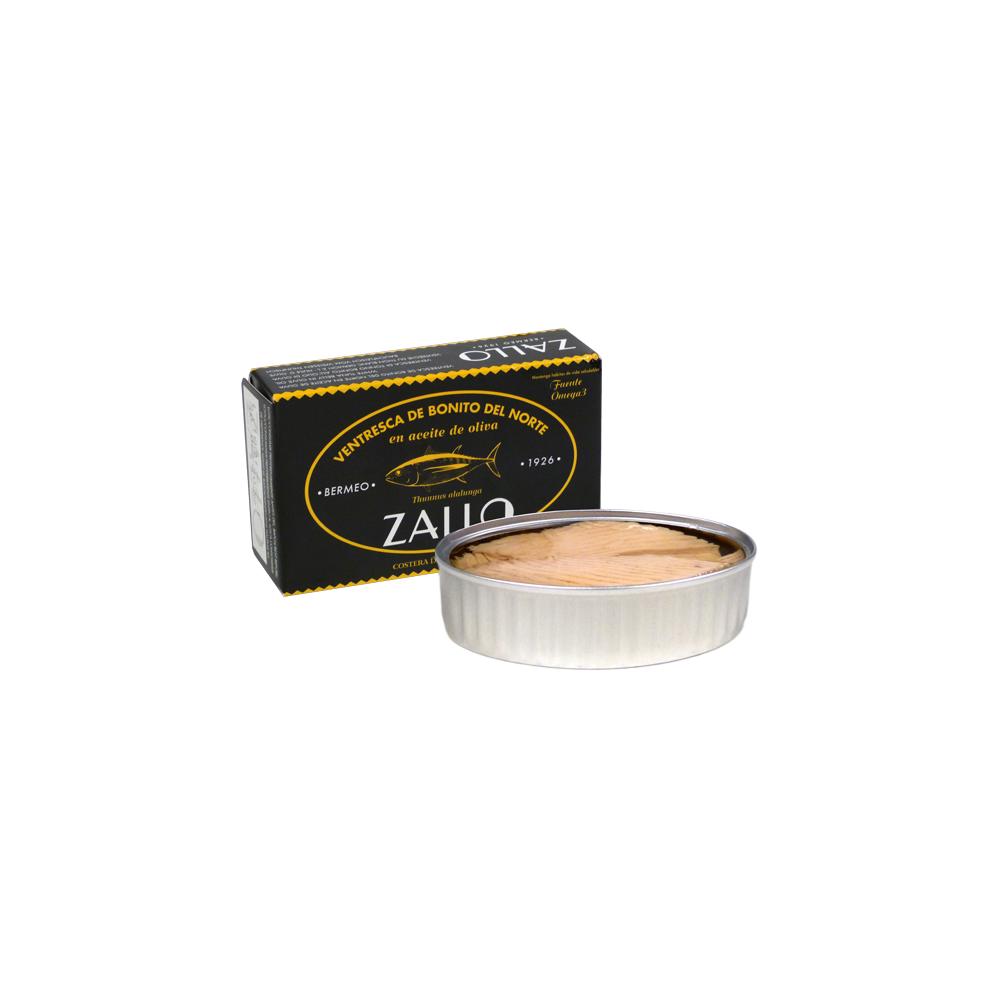 Ventresca De Bonito Del Norte En Aceite De Oliva Zallo 112gr. España 112gr. cl. º