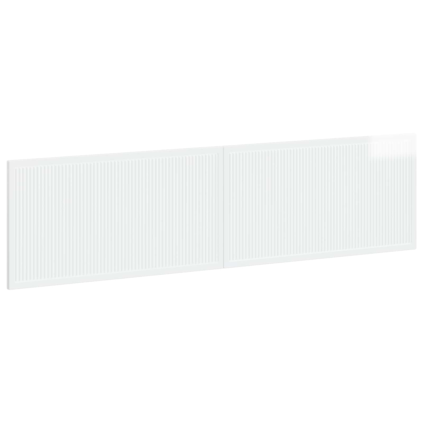 vidaXL Cabecero montada en la pared EDE Madera de ingeniería 200 x 3 x 50 cm Multicolor