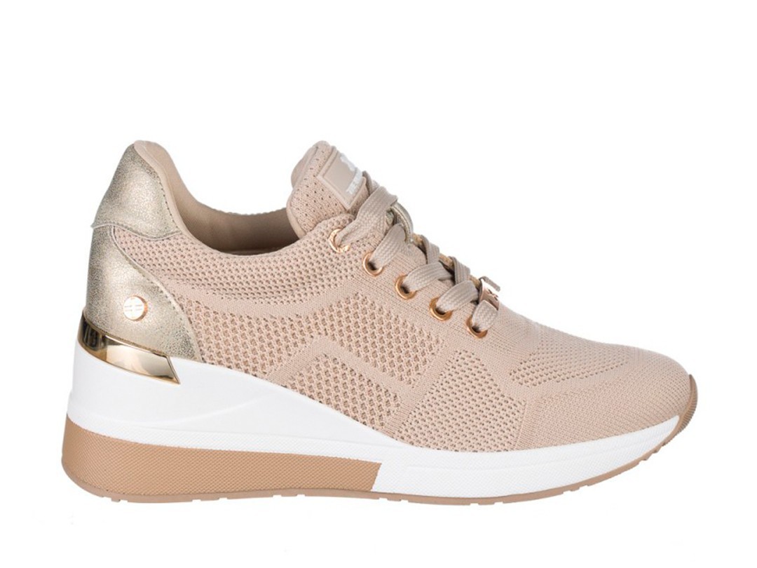 Deportivo Cuña Mujer Xti 143721 Beige