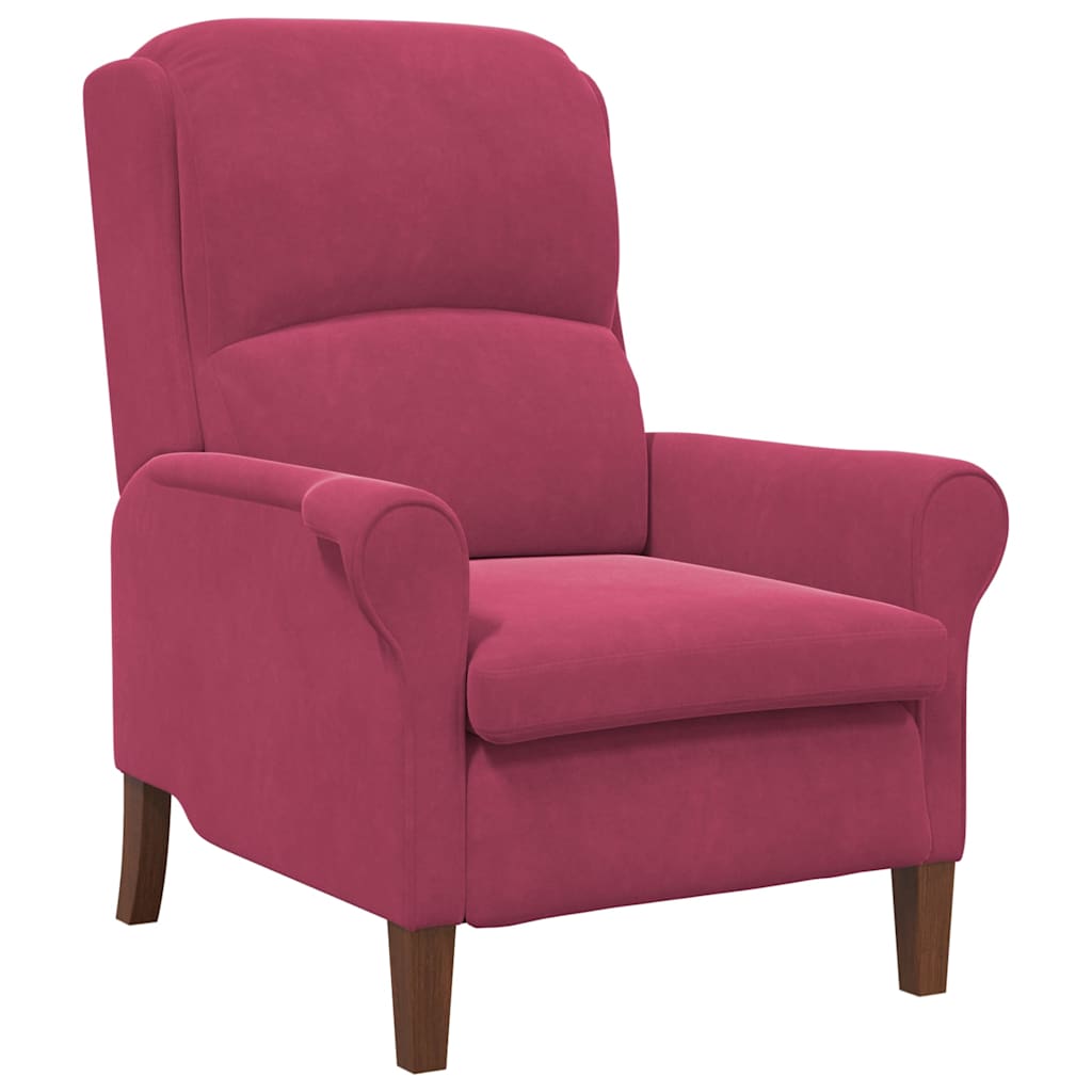 vidaXL sillón Terciopelo Multicolor