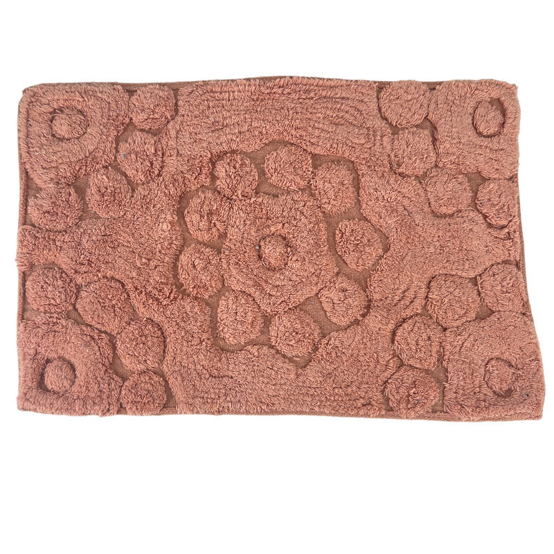 RUFINO DÍAZ Alfombra Baño 100% Algodón Gardenia - Tejido suave y absorbente - Impedirá que resbales a la salida del baño