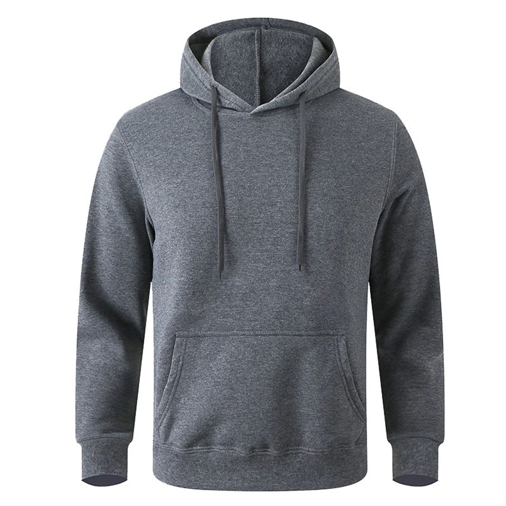 TK Sudadera De Fleece Suave Para Hombre Con Bolsillos Y Capucha Para Días Fríos Cierre De Cremallera Estilosa Casual