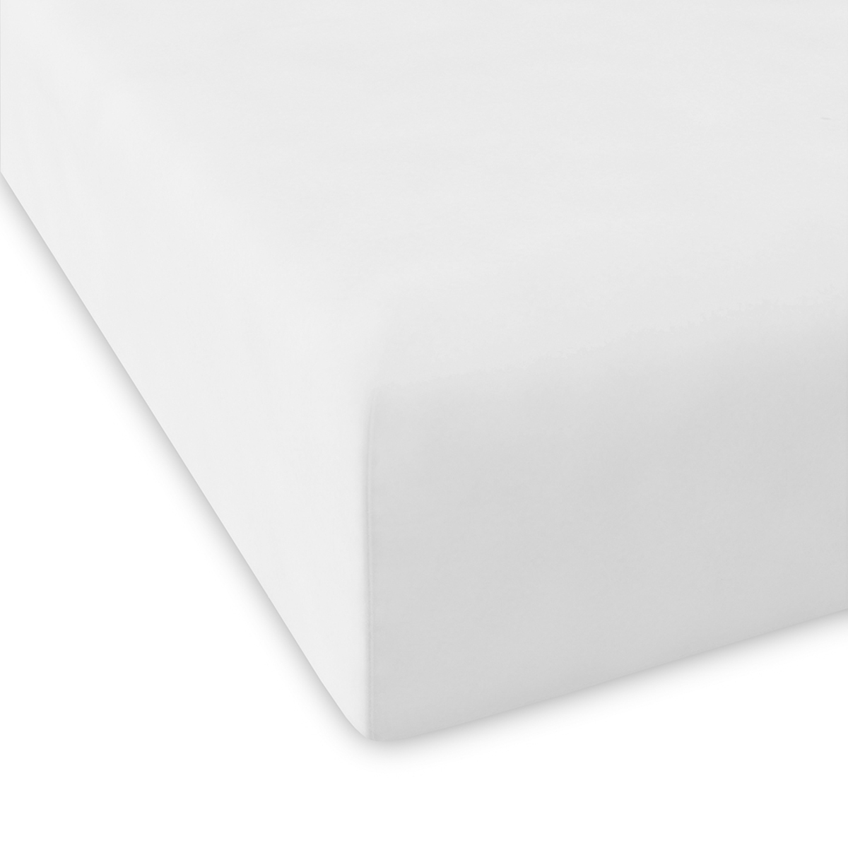 NAF NAF - Sábana bajera de algodón 144 hilos CASUAL blanco. Varios tamaños disponibles.
