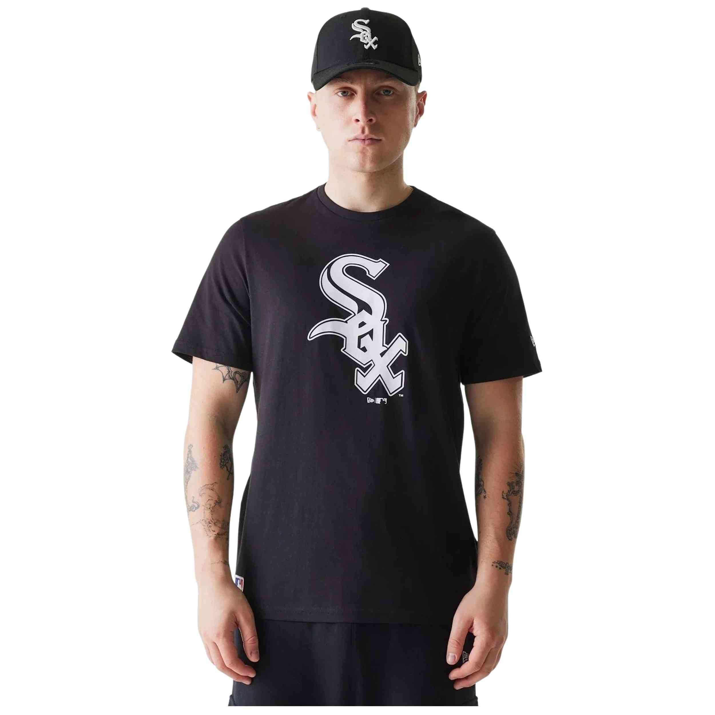 Camiseta De Manga Corta New Era modelo 60590464 para Hombre en color Negro