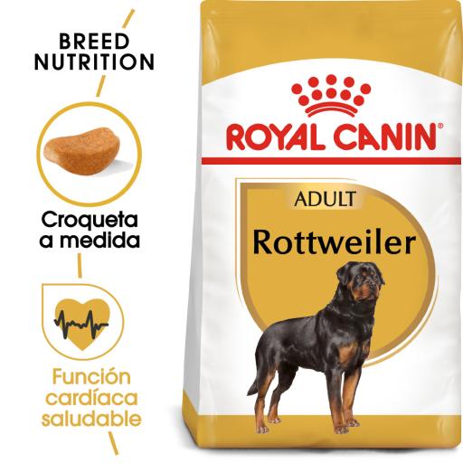 Royal Canin – Pienso para perros adultos Royal Canin Rottweiler 12 kg.