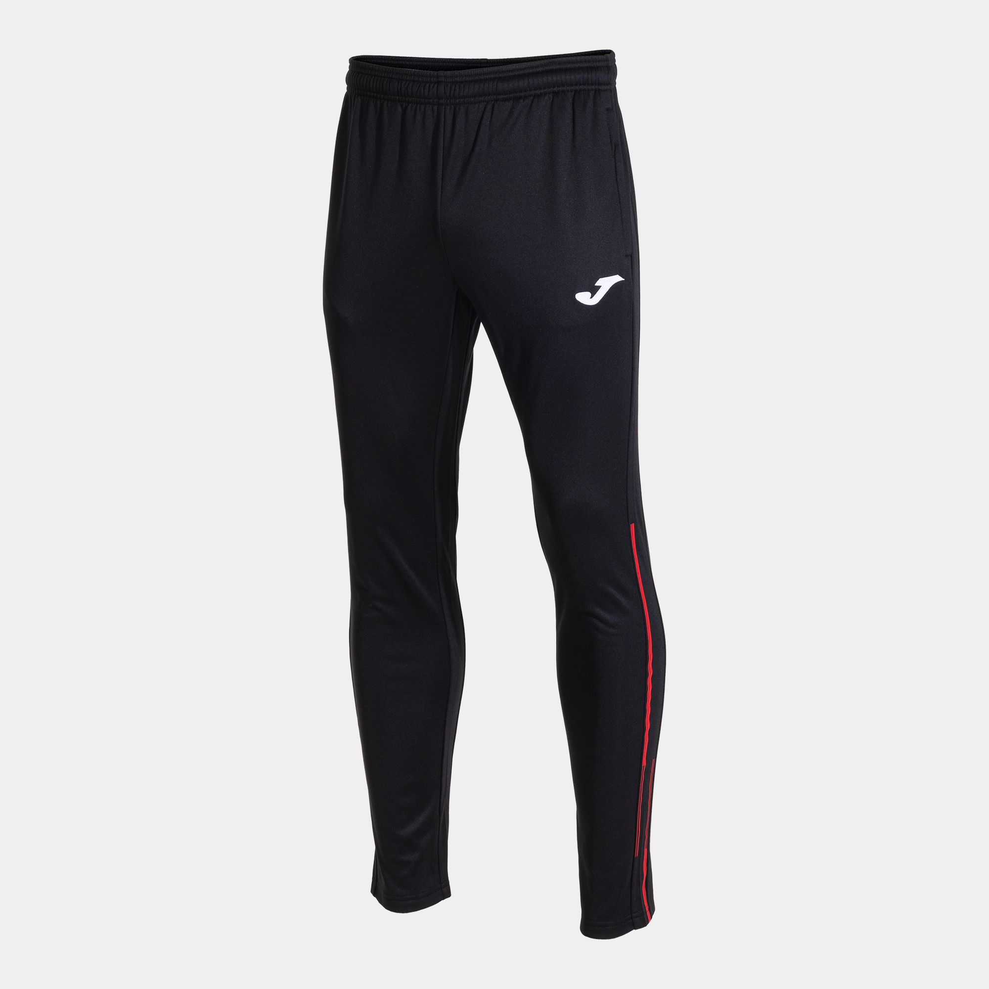 JOMA PANTALÓN LARGO CHAMPIONSHIP VIII NEGRO ROJO Talla 4 (6XS) Niño Junior