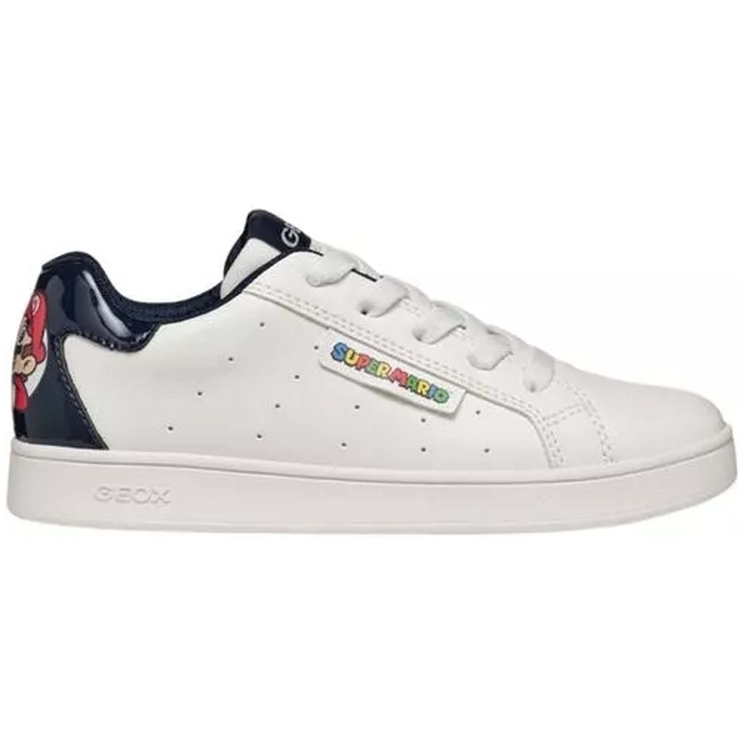 Zapatillas Geox Eclyper Infantil Blanco/Azul Marino