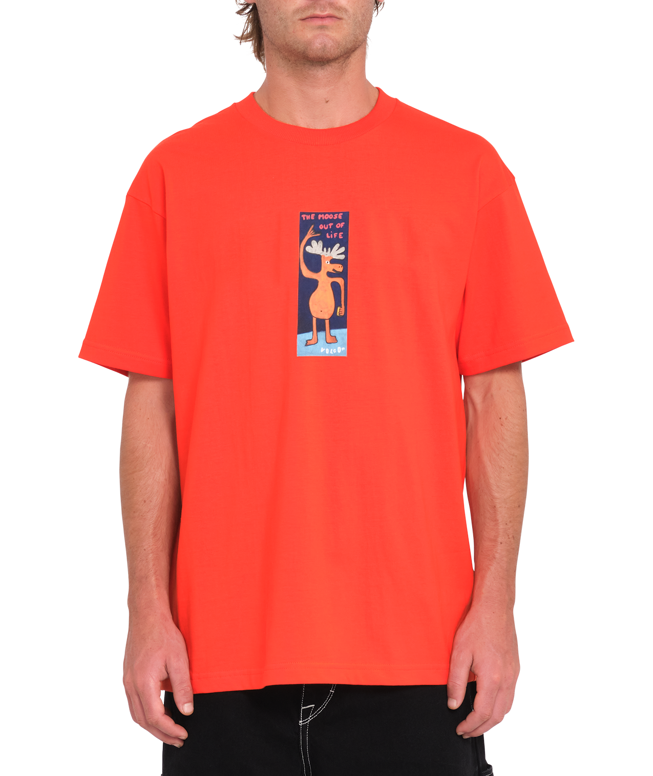 Camiseta de manga corta Volcom Olivmoose - Bright Red