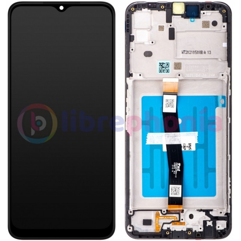 Pantalla Original para Samsung A22 A226 5G (GH81-20694A) Negro Service Pack