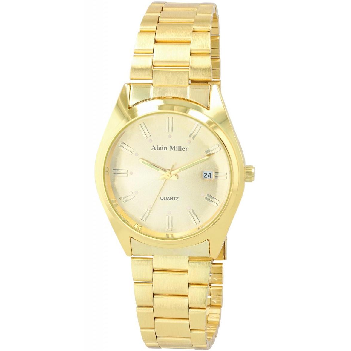 Reloj Alain Miller® Hombre com Bracelete em Aço Inoxidável - 0101