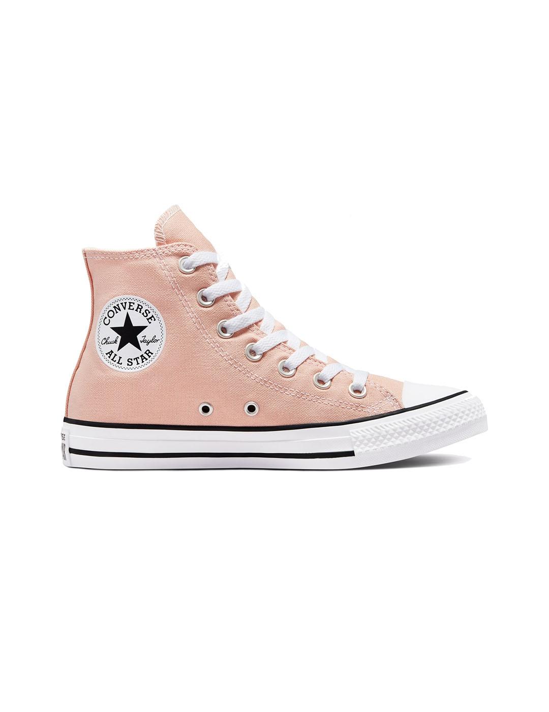 Converse All Star CTAS Hi Rosa - Zapatilla Mujer Bota Lona Suela Goma