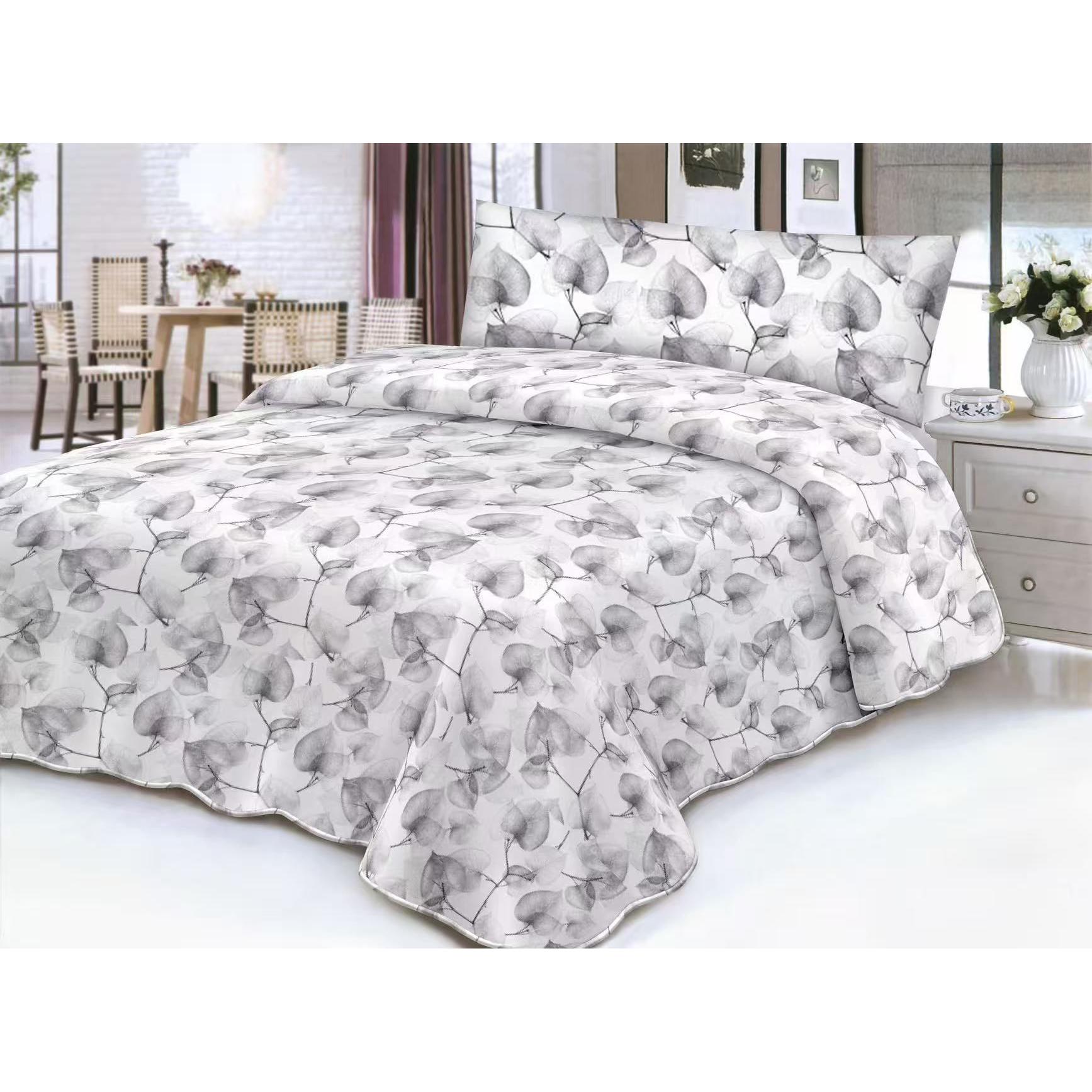 Juego de Sábanas 3 Piezas, Sábana Encimera, Bajera Ajustable y Funda de Almohada, 100% Poliéster, Tacto Suave, Diseños Modernos. ✅ Envíos a España en 48/72h