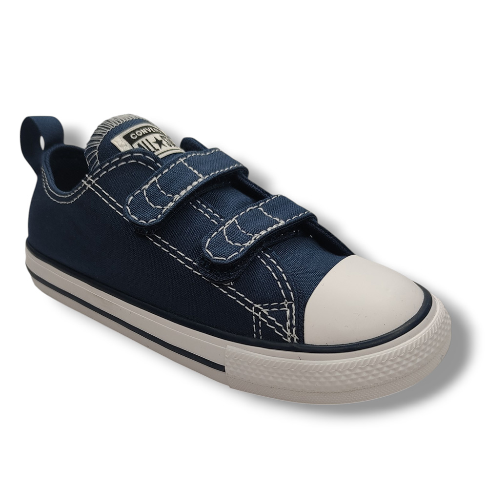 Converse Zapatilla Lona Niño Sneakers 711357 MARINO Zapatillas calzado niños Converse Summer ROYALE CORDONETS