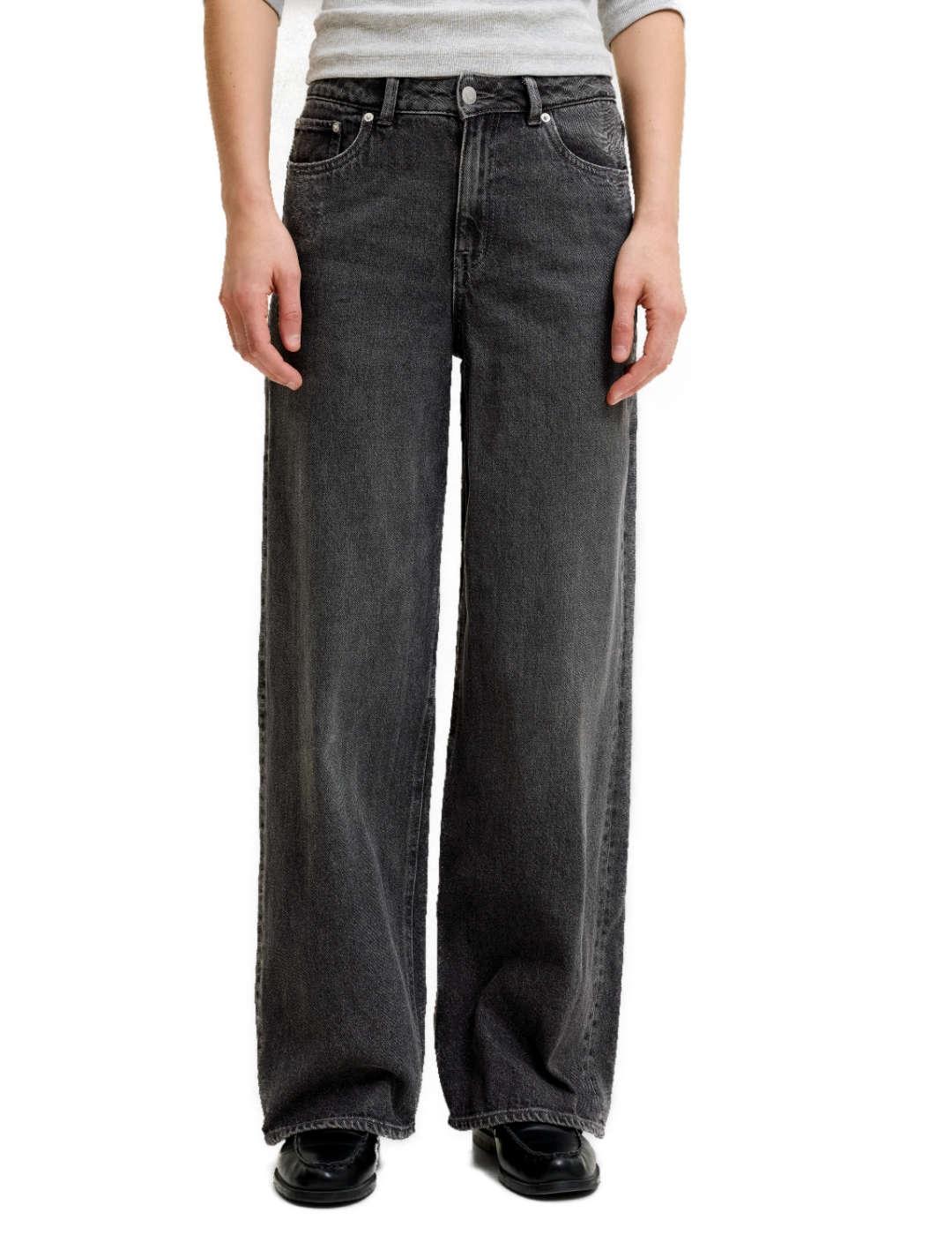 Pantalón vaquero JJXX Tokyo negro para mujer