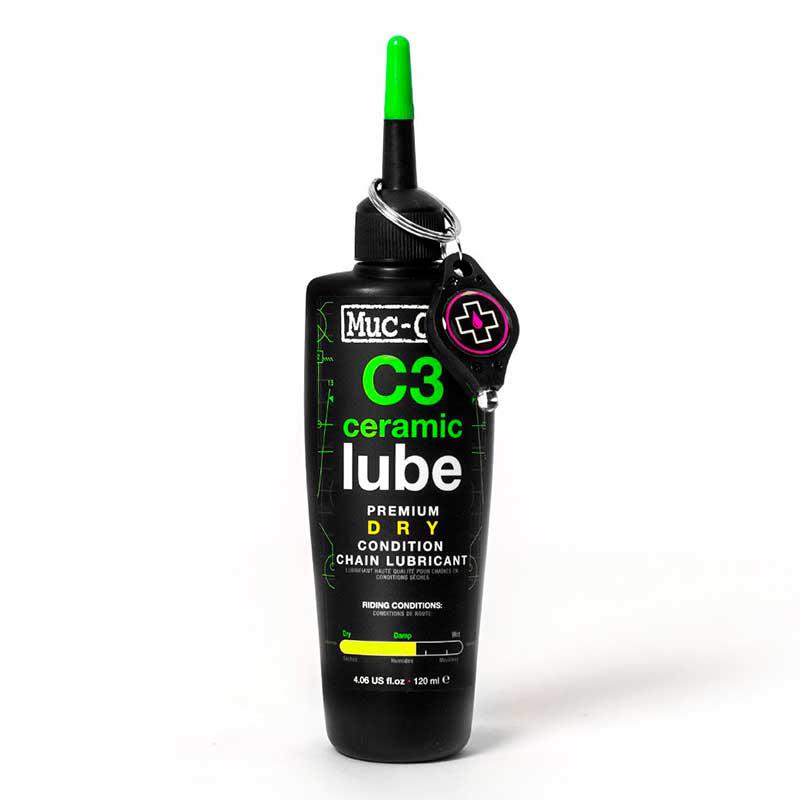 MUC-OFF | Aceite Lubricante Para Clima Seco C3 Dry Ceramic Lube 120ml - El aceite MUC-OFF C3 Clima Seco Cerámico Bio eleva el listón cuando se trata de proporcionar la máxima lubricación