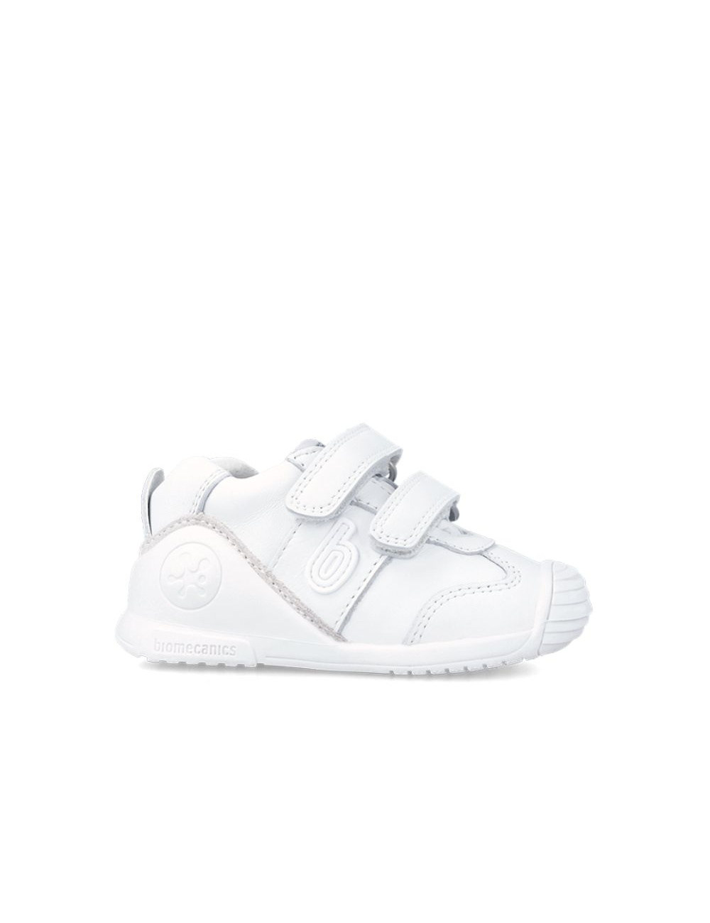 BIOMECANICS ZAPATO DEPORTIVO 2 VELCROS PIEL BLANCO