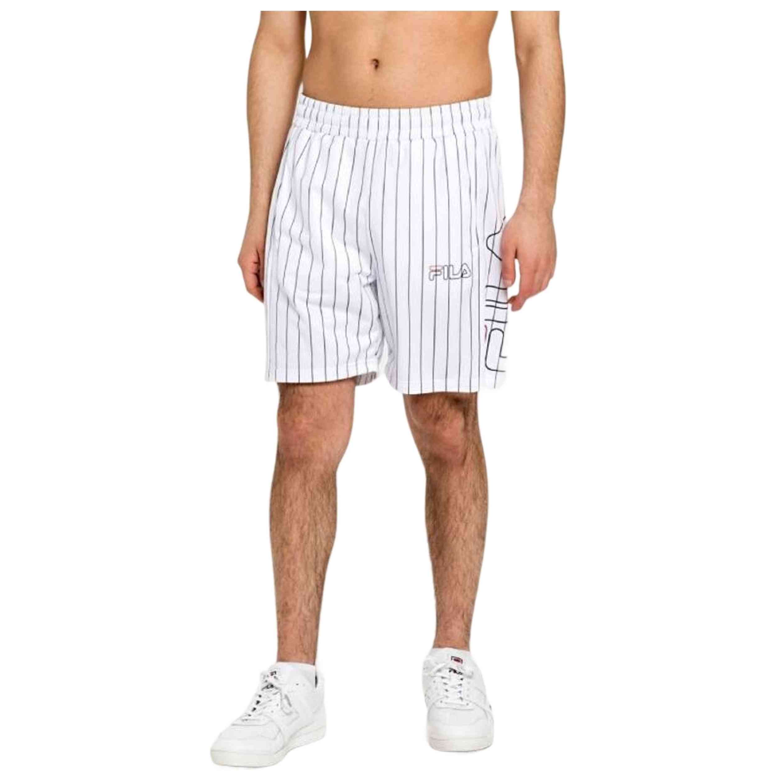 Pantalon Corto Fila modelo 683272-M67 para Hombre en color Blanco
