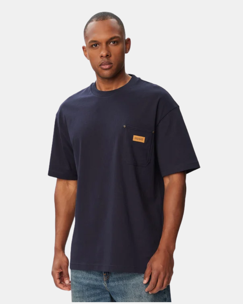 HUGO 50564045 NEVADO Camisetas Manga corta Hombre Azul