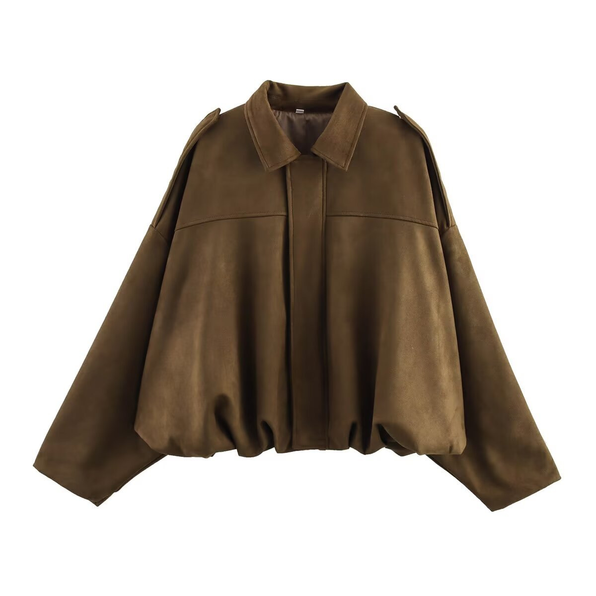 Chaqueta bomber de primavera para mujer, estilo informal, holgada, de manga larga, estilo urbano a la moda