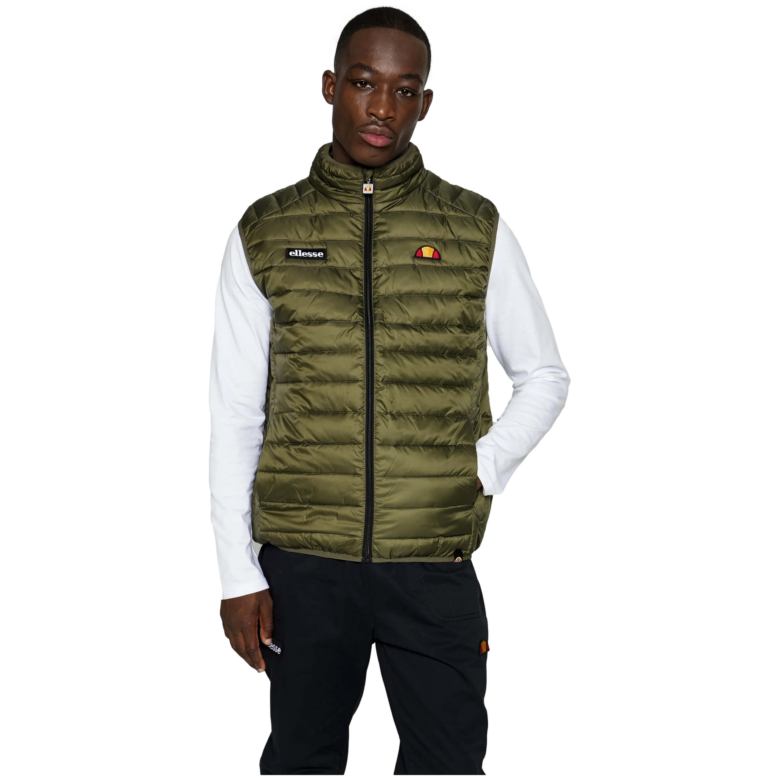 Chaleco Ellesse modelo SHS08747-KHAKI para Hombre en color Verde
