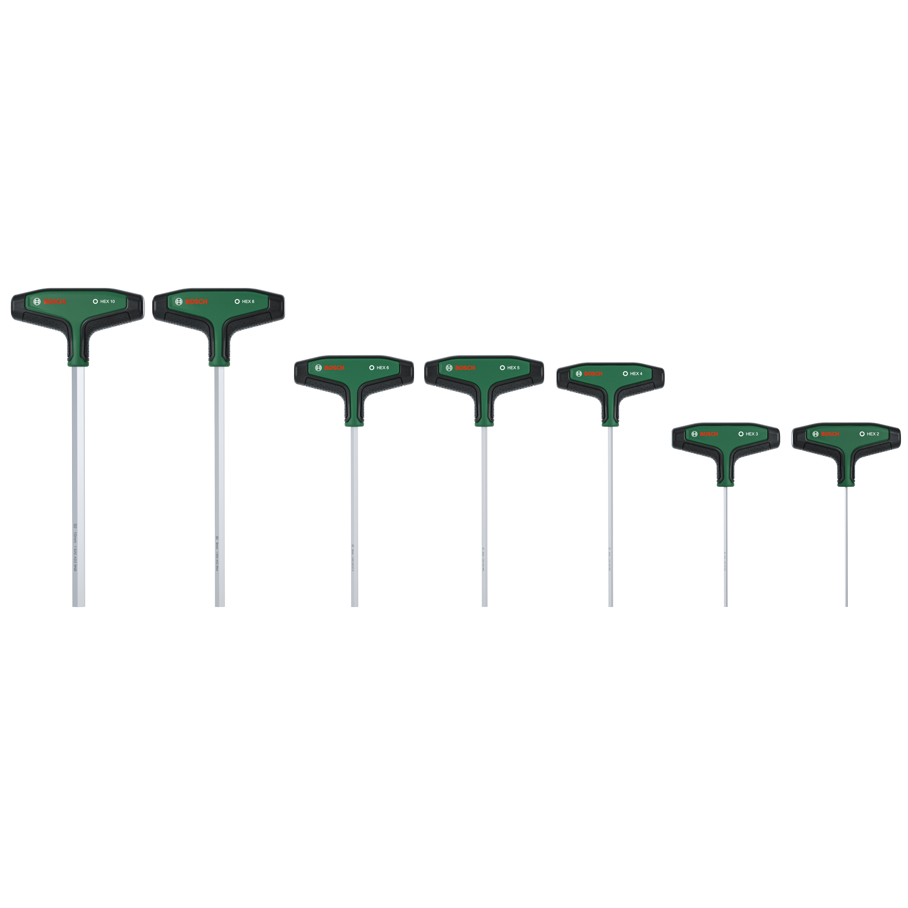 Bosch - Juego destornilladores hexagonales T7u