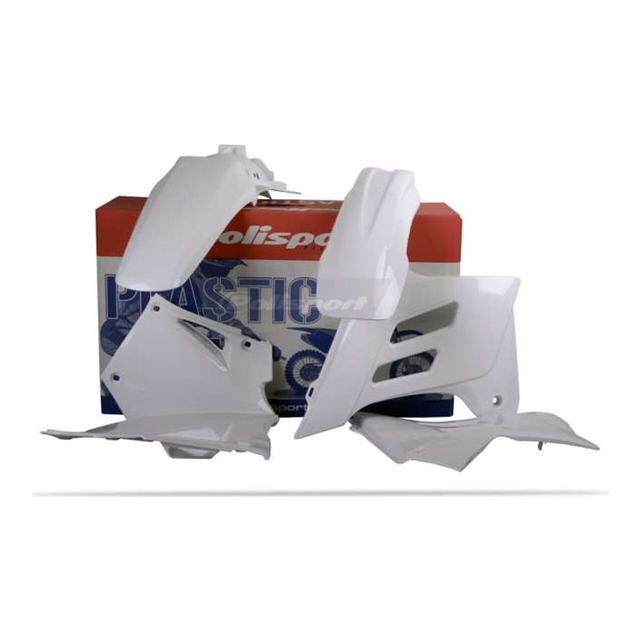 Kit Plástica Plasticos Carenado Completos Blanco 48020