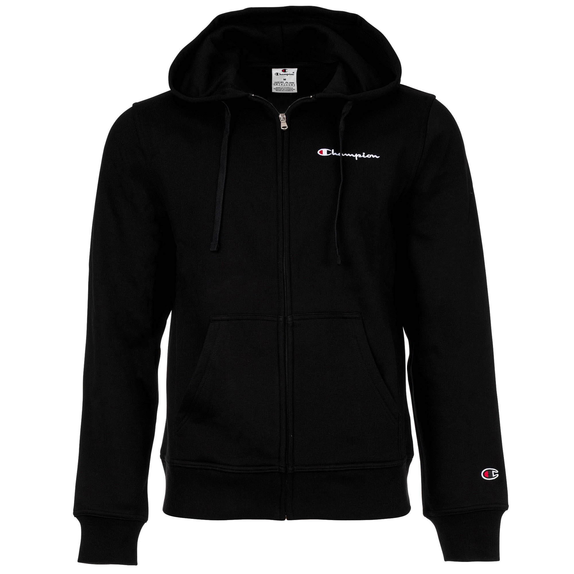 Champion Sudadera para hombre - Sudadera con capucha y cremallera, con cremallera, con capucha