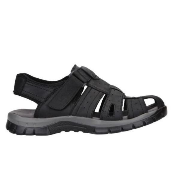 J´HAYBER OAPANO Black. ZA53382. Sandalias hombre.