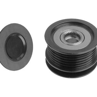 3RG INDUSTRIAL Polea alternador, OEM 1126601568, ØE: 61 mm; ØI: 17 mm; W: 37 mm; 6PK