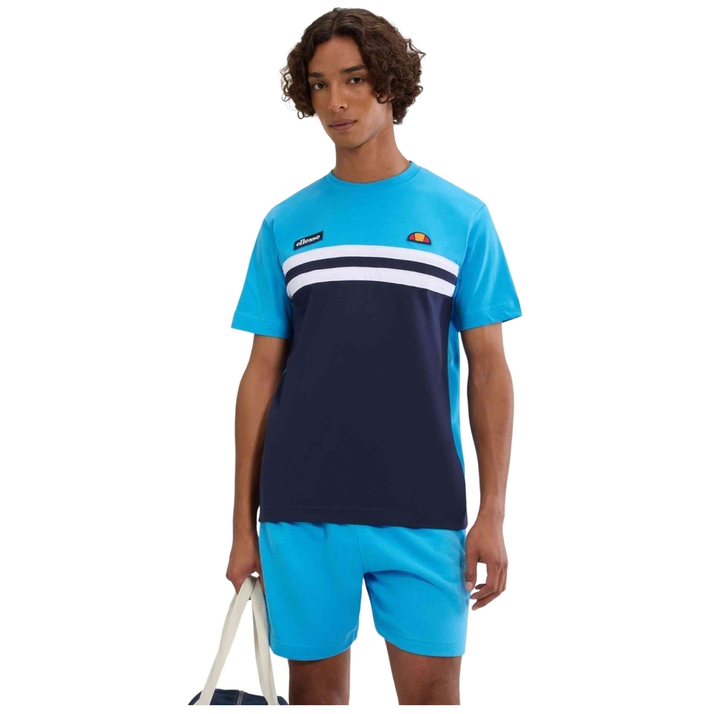 Camiseta De Manga Corta Ellesse modelo SHB08507-BLUE para Hombre en color Azul