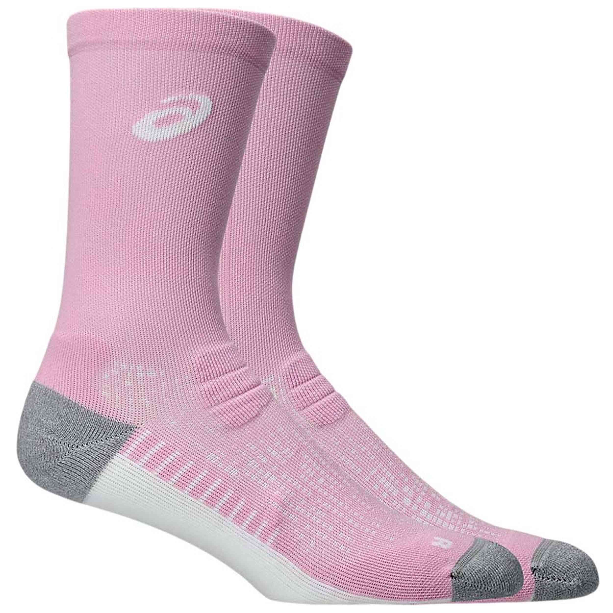 Calcetines Asics modelo PERFORMANCE RUN CREW SOCK para hombre y mujer en color Rosa