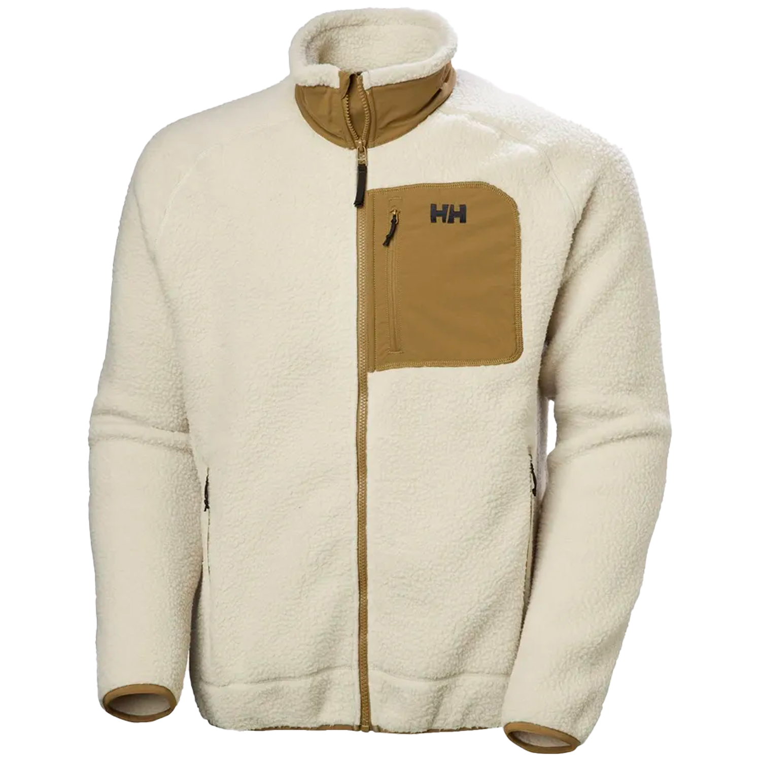 Chaqueta polar Helly Hansen Panorama Pile Fleece Block Beis para hombre