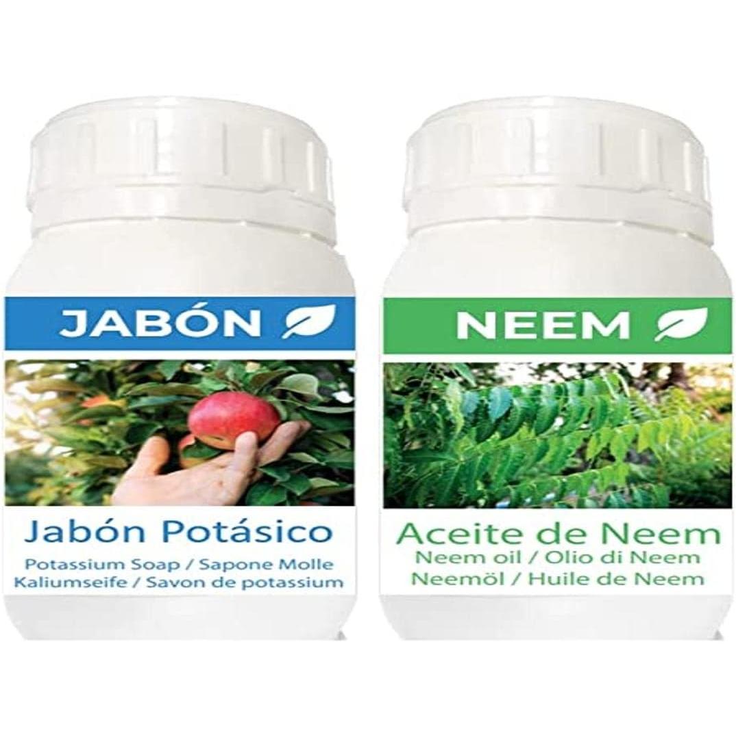 PLANTAWA Jabón Potásico y Aceite de Neem (2X250 ML)