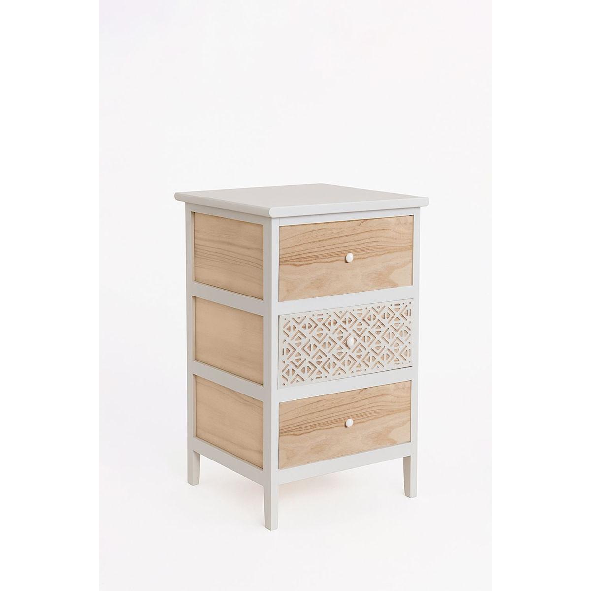 Regalos Miguel - Muebles Auxiliares - Cajonera Ancha Solany 3 Cajones