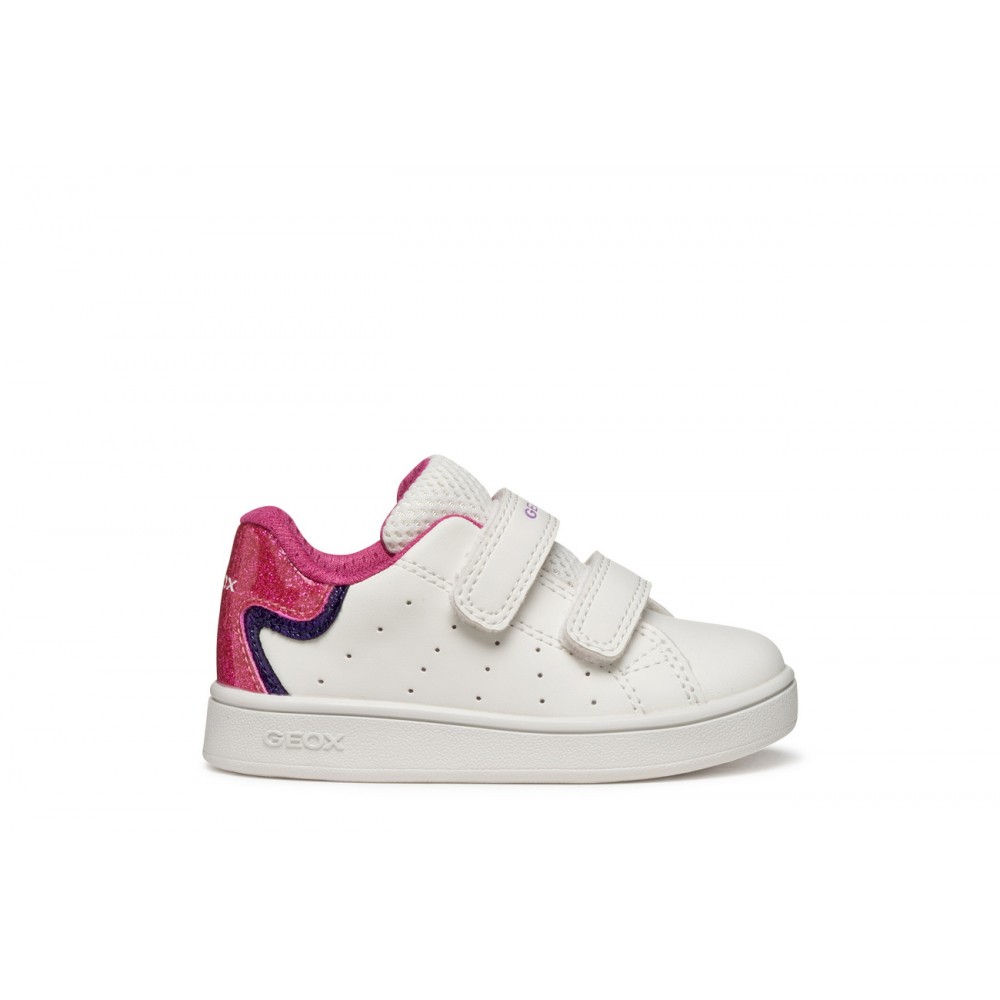 GEOX B365MA C563  36200 25I DEPORTIVO VELCROS WHITE/FUXIA