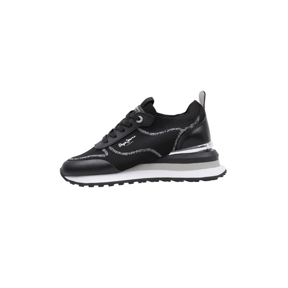 Pepe Jeans BLUR CONTOUR Deportivas Planas Mujer Negro