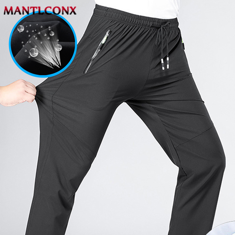 TK Pantalones Casuales Para Hombre Transpirables Y De Secado Rápido Con Cintura Elástica Estilo Jogger Pantalones Deportivos Clásicos De Pierna Recta Talla Grande Hasta 5XL