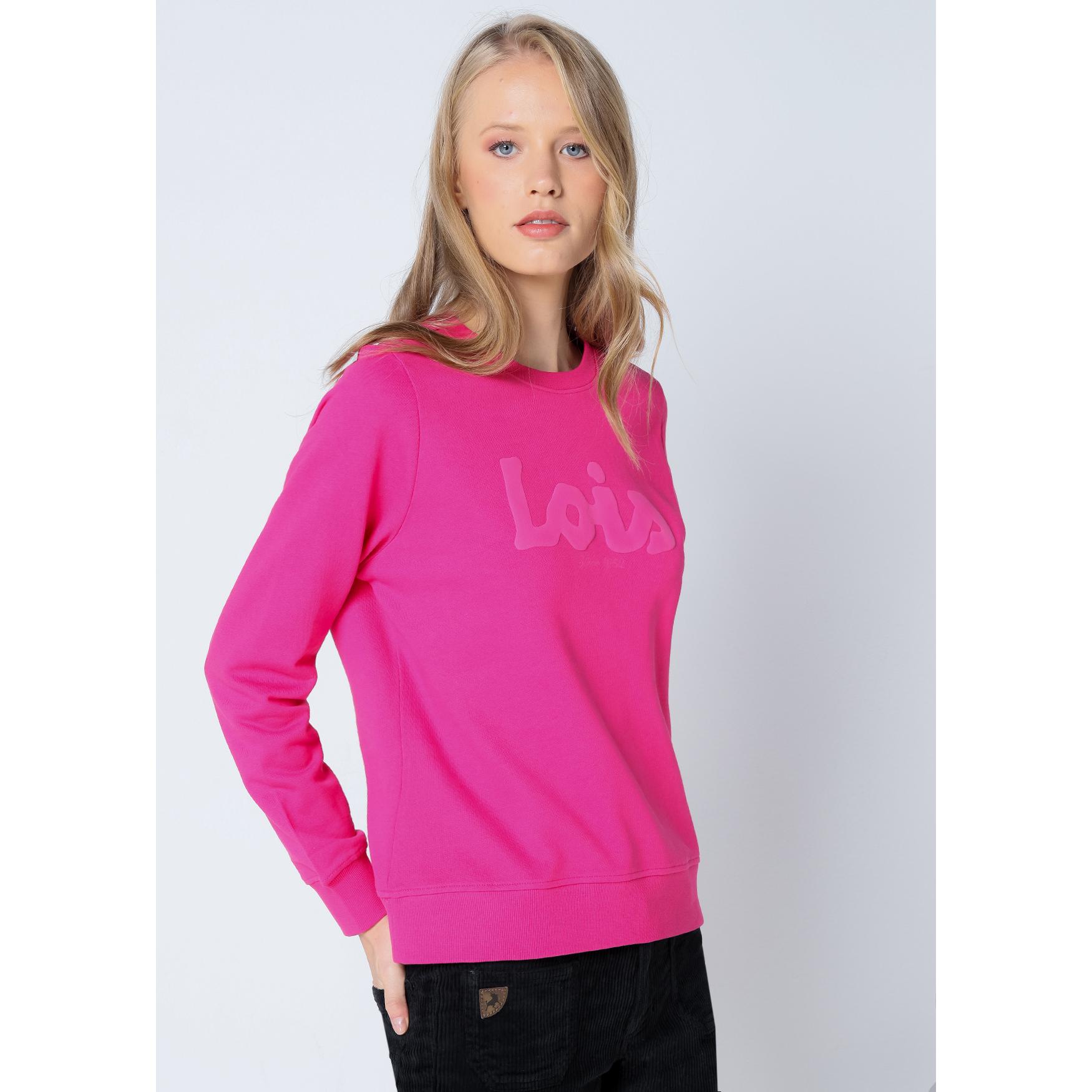 LOIS JEANS - Sudadera print Puff con cuello caja