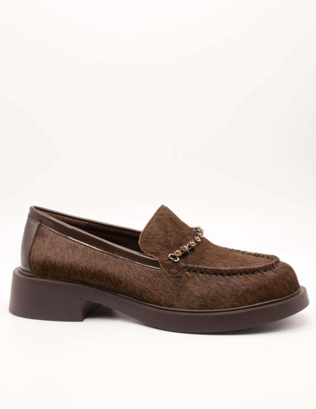 Noa Harmon Zapato 10449P Mei Marrón de Mujer