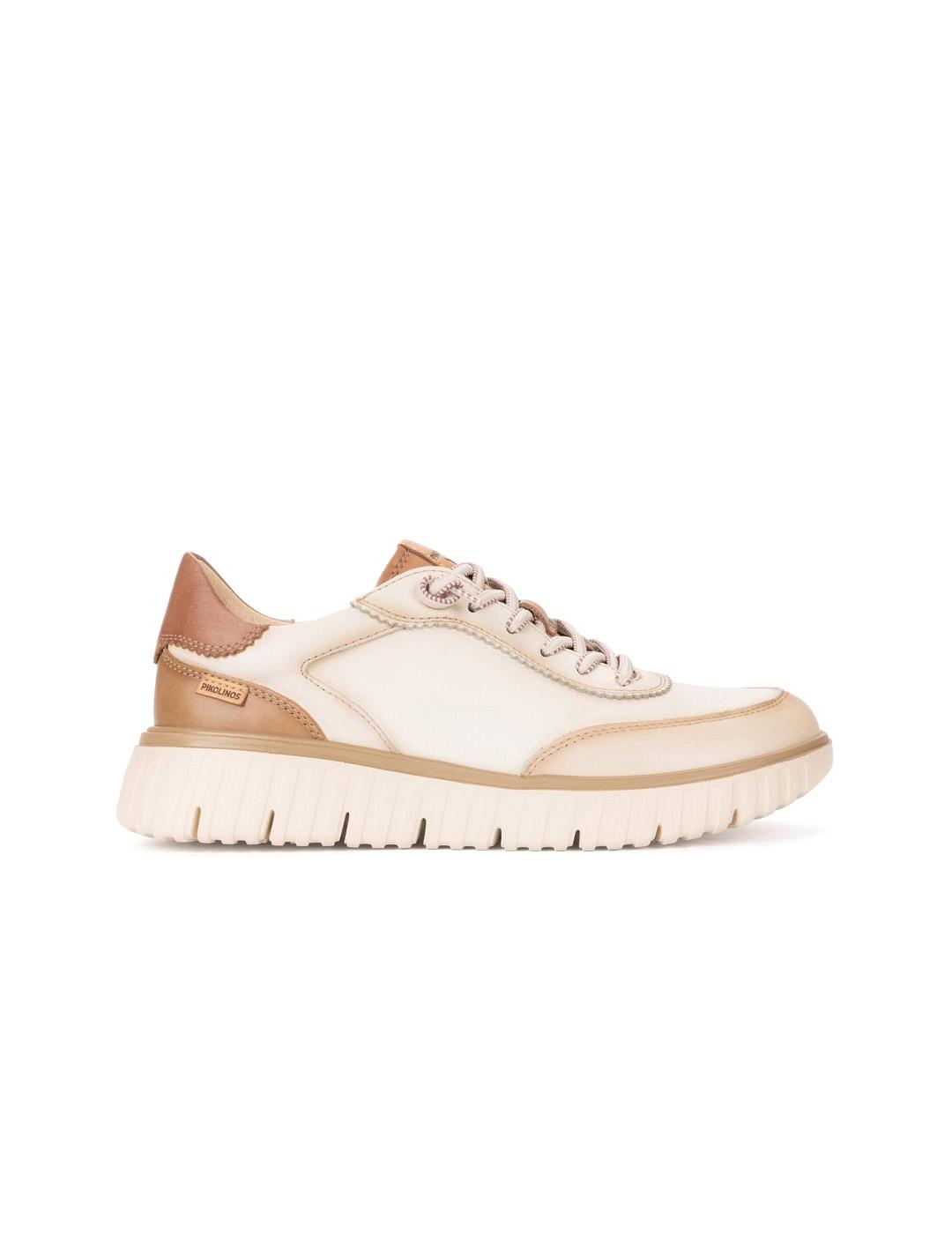 Deportivo Mujer Pikolinos Segovia W5P-6884C1 Nata