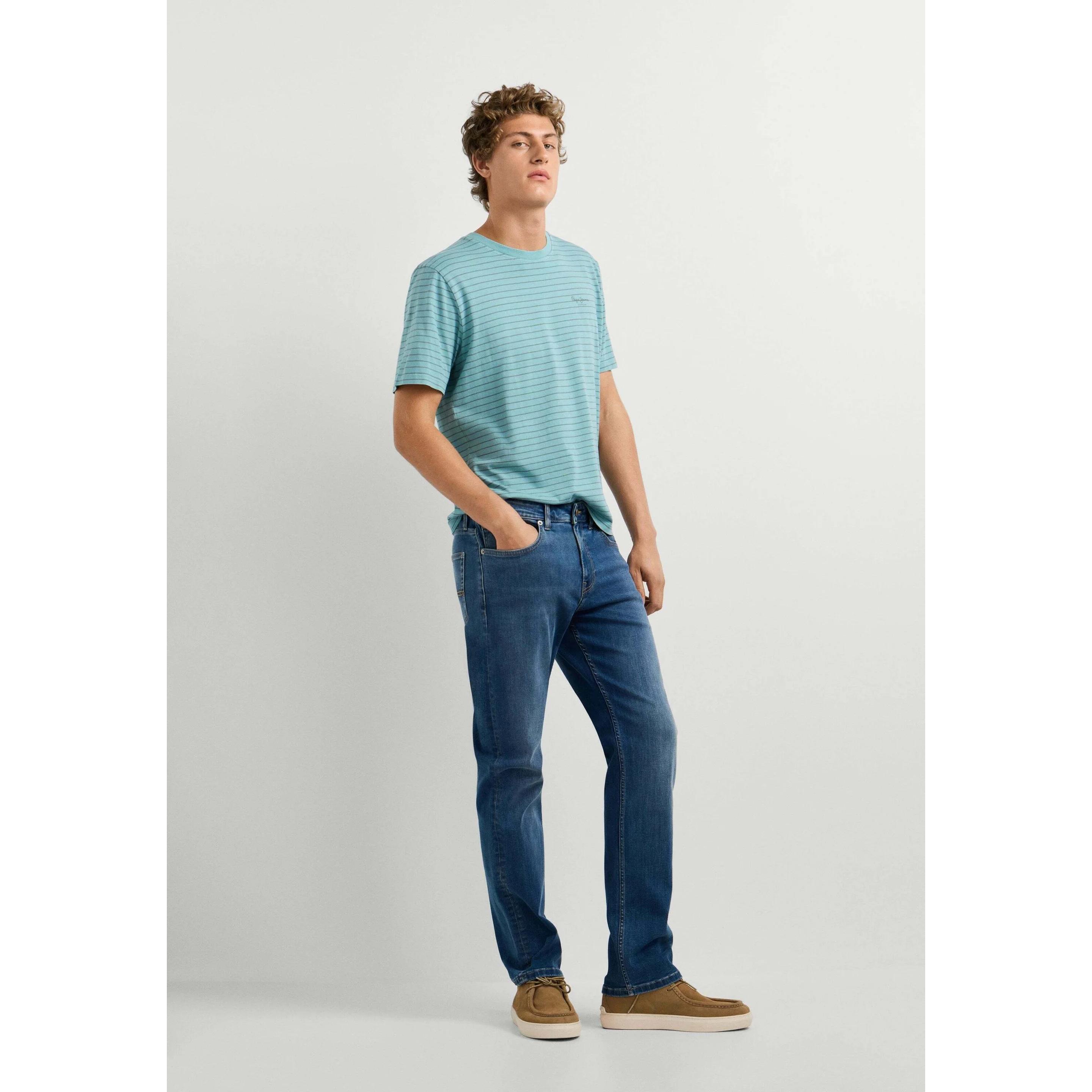 Pepe Jeans pantalón vaquero azul denim intermedio 4FH2