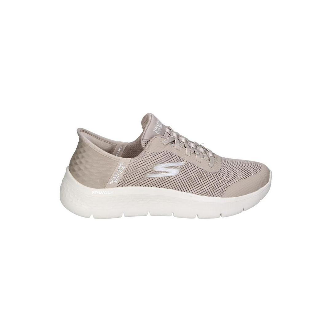 Zapatilla Mujer Skechers Go Walk Flex Beige