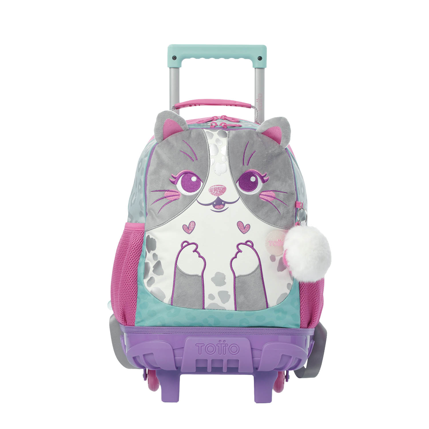 Totto Mochila escolar ruedas Sussy Material: Poliéster 29 x 42 x 13 cm