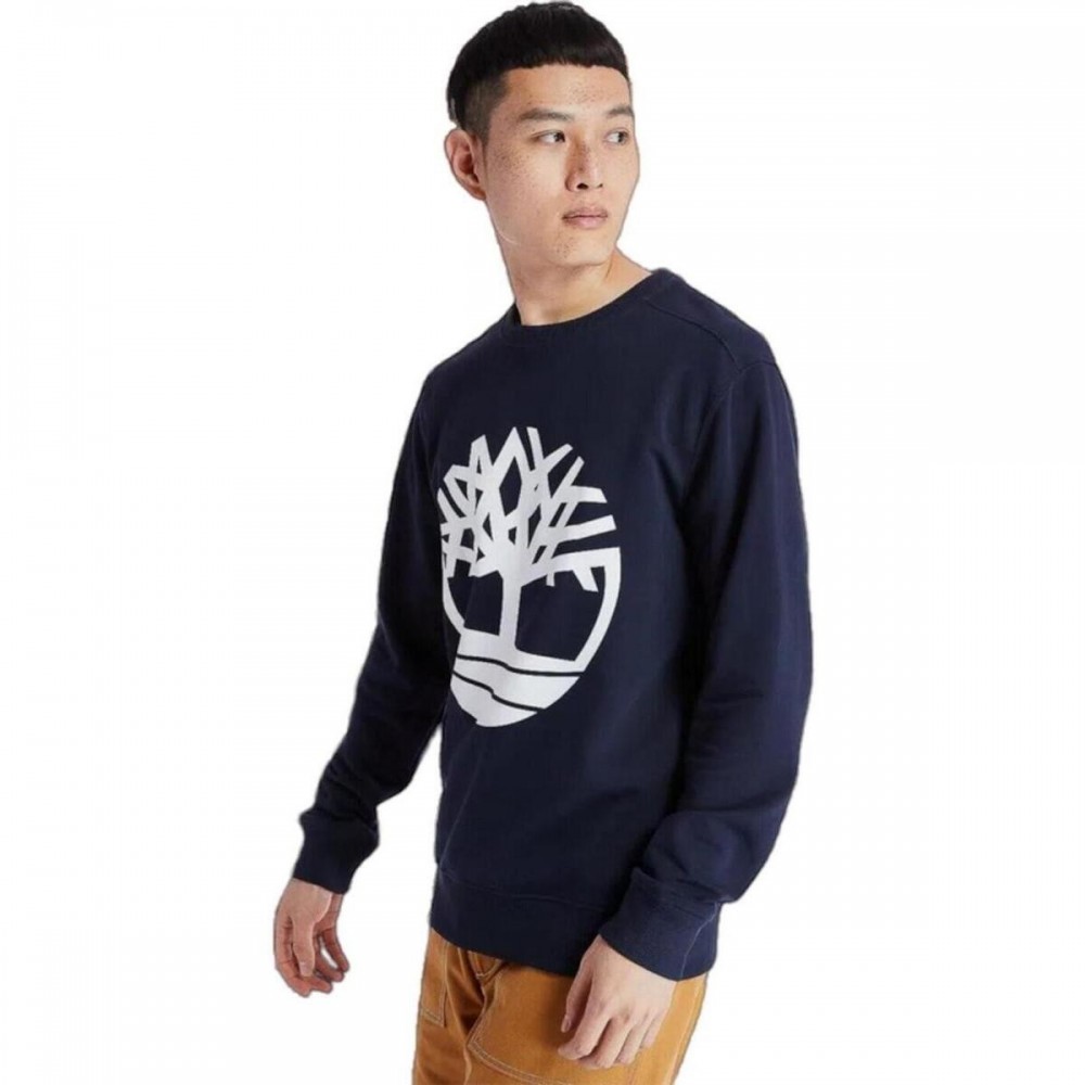 Sudadera Río Kennebec Tree Logo, Marca Timberland, Color Azul Marino, Variedad de talla, Para Hombre