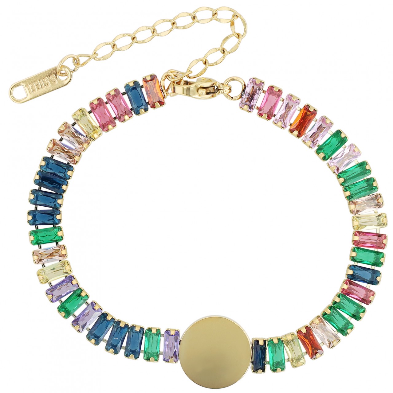Akzent® Pulsera "Alexa" em Aço Inoxidável - 0638